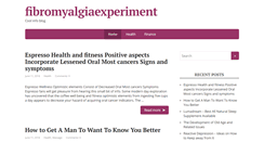 Desktop Screenshot of fibromyalgiaexperiment.com